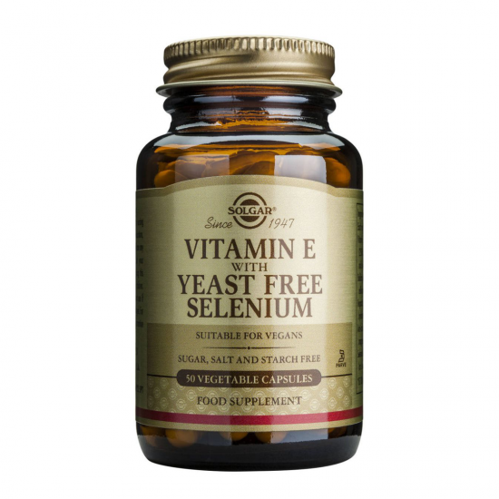Vitamina E + Selenium, 50 caps, SOLGAR