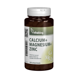 Calcium + Magnesium + Zinc, 100 caps, Vitaking