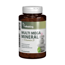 Multi Mega Mineral + Vitamina D, 90 tablete, Vitaking
