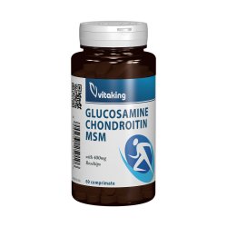Glucosamin, Chondroitin, MSM, 60 tablete, Vitaking