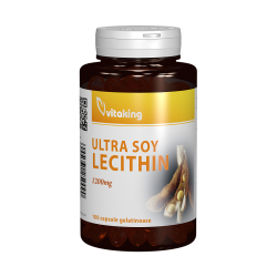 Ultra Soy Lecithin 1200 mg, 100 capsule, Vitaking