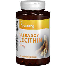 Ultra Soy Lecithin 1200 mg, 100 capsule, Vitaking