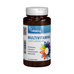 Mega Vitamin, multivitamina cu minerale pentru adolescenti, 90 comprimate