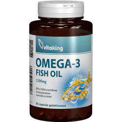 Omega 3 Fish Oil 1200 mg, 90 caps, Vitaking