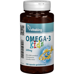 Omega 3 Kids 500 mg, 100 capsule