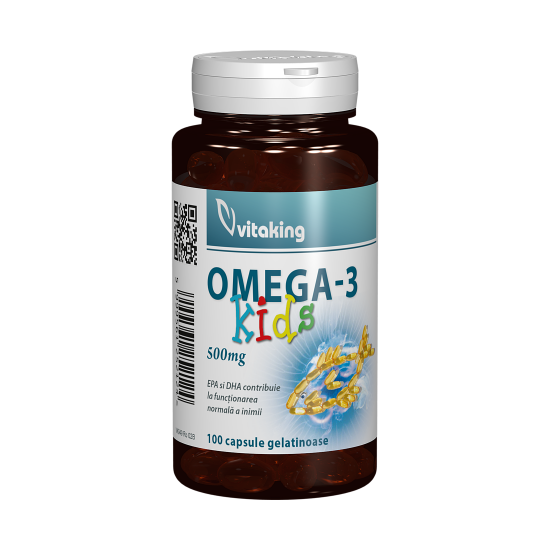 Omega 3 Kids 500 mg, 100 capsule