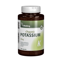 Potassium (Gluconate) 99 mg, 100 capsule, Vitaking