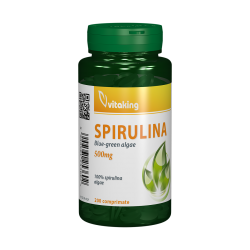 Spirulina 500 mg, 200 tablete, Vitaking