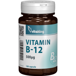 Vitamin B-12 500 mcg, 100 capsule, Vitaking Vitamin B-12 500 mcg, 100 capsule, Vitaking