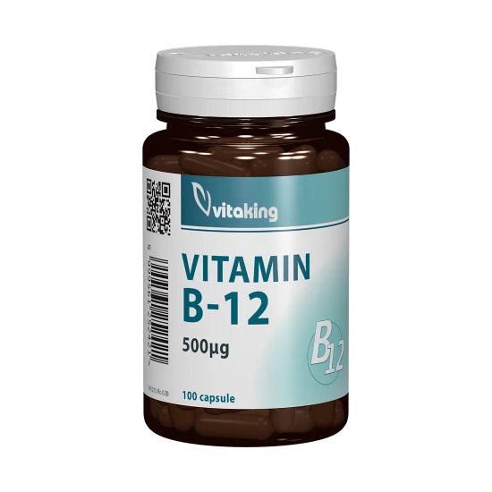 Vitamin B-12 500 mcg, 100 capsule, Vitaking