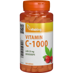 Vitamin C1000 mg, 100 tablete, Vitaking