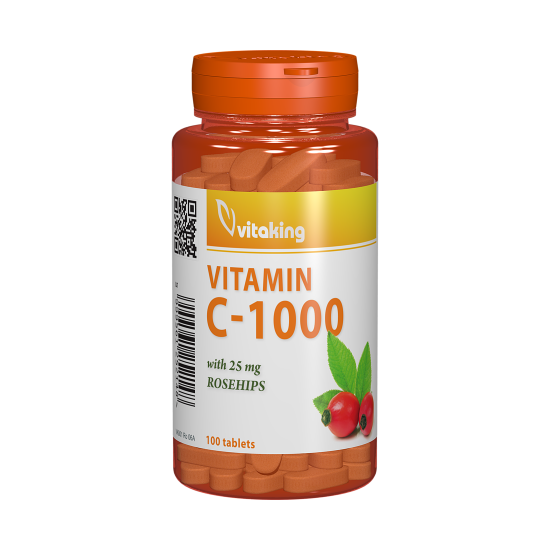 Vitamin C1000 mg, 100 tablete, Vitaking