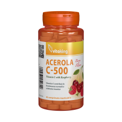 Acerola C-500, 40 capsule, Vitaking