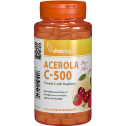 Acerola C-500, 40 capsule, Vitaking