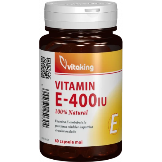Vitamin E-400 I.U, 60 capsule, Vitaking