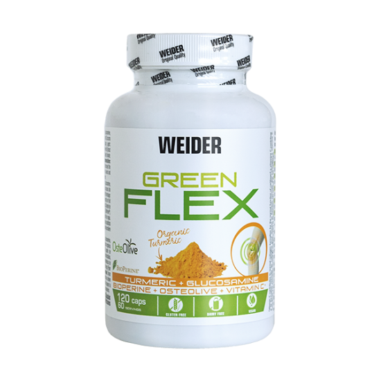 Green Flex 100% Vegan, 120 cps, Weider