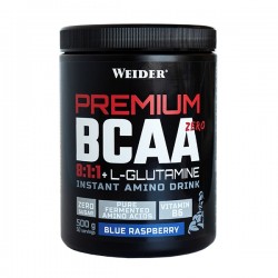 PREMIUM BCAA 8:1:1 GLUTAMINE, 500 g - Weider