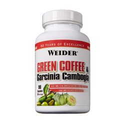 Green Coffee + Garcinia, 90 cps, Weider