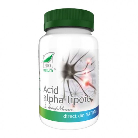 Acid alpha lipoic, Medica, 60cps 