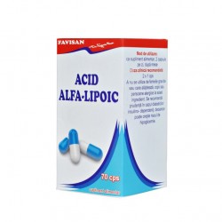 Acid alfa-lipoic, 70 capsule - Favisan