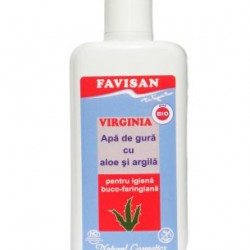 Apa de gura aloe+argila, 125 ml - Favisan