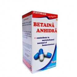 Betaina anhidra, 70 capsule - Favisan