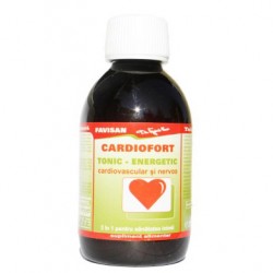 Cardiofort, tonic energetic, 200 ml - Favisan