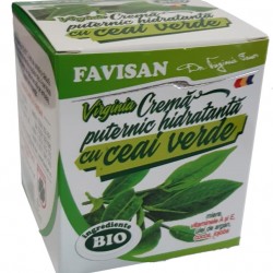 Crema puternic hidratanta cu ceai verde, 50 ml - Favisan
