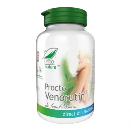 Procto venorutin, 60 capsule - Pro Natura Procto venorutin, 60 capsule - Pro Natura