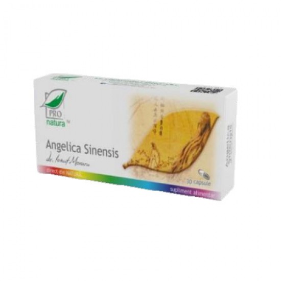 Angelica Sinensis, 30 capsule - Pro Natura