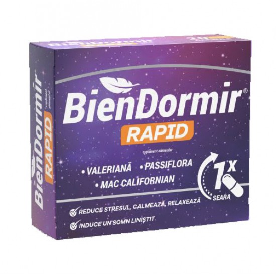 Bien Dormir Rapid, 20 capsule - Fiterman Pharma