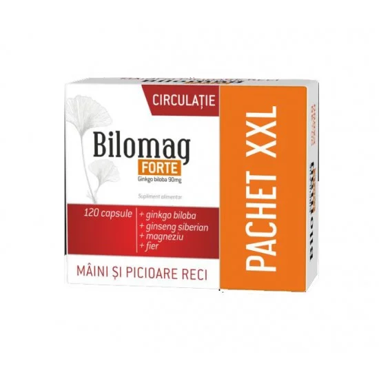 Bilomag forte Circulatie, 120 capsule - Zdrovit Bilomag forte Circulatie, 120 capsule - Zdrovit