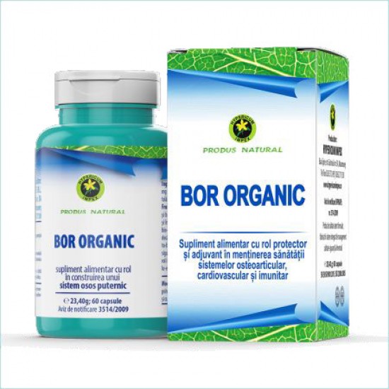 Bor Organic, 60 capsule - Hypericum