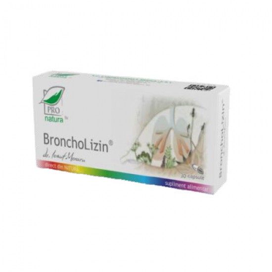BronchoLizin, 30 capsule - Pro Natura