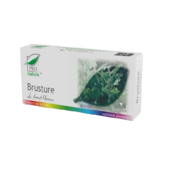 Brusture, 30 capsule - Pro Natura