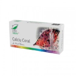 Calciu Coral, 30 capsule - Pro Natura
