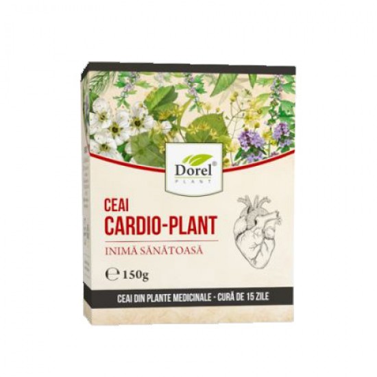 Ceai Cardio-Plant inima sanatoasa, 150 g - Dorel Plant