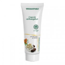 Crema antivergeturi cu unt de shea si catina, 250 ml - Vivanatura