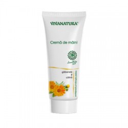 Crema de maini cu galbenele si catina, 75 ml - Vivanatura