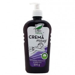 Crema de Masaj Antireumatismala cu ghiara-diavolului si ardei-iute, 500g - Pro Natura