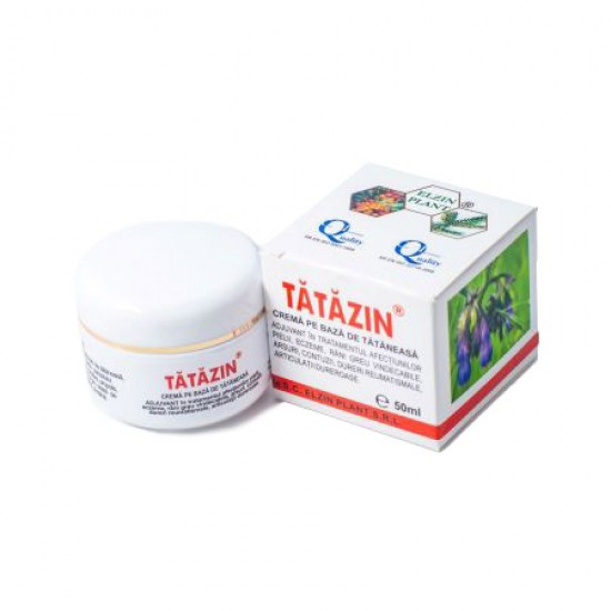 Crema pe baza de tataneasa, Tatazin, 50 ml - Elzin Plant