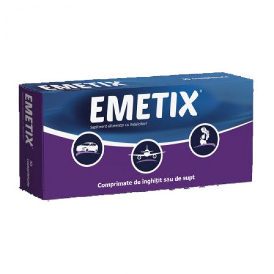 Emetix, 30 comprimate - Fiterman