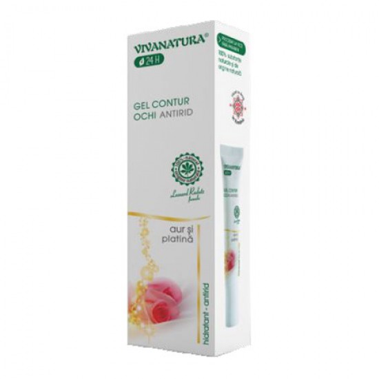 Gel pentru conturul ochilor, 15 ml - Vivanatura