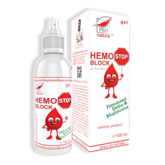 Hemo Block gel, 100ml - Pro Natura