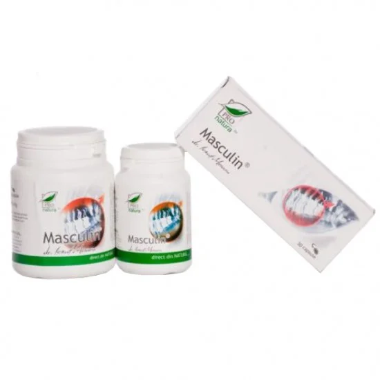 Masculin x 1, 50 capsule - Pro Natura Masculin x 1, 50 capsule - Pro Natura