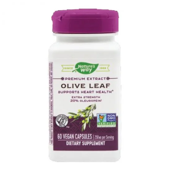 Olive Leaf 20% SE Nature's Way, 60 capsule - Secom Olive Leaf 20% SE Nature's Way, 60 capsule - Secom