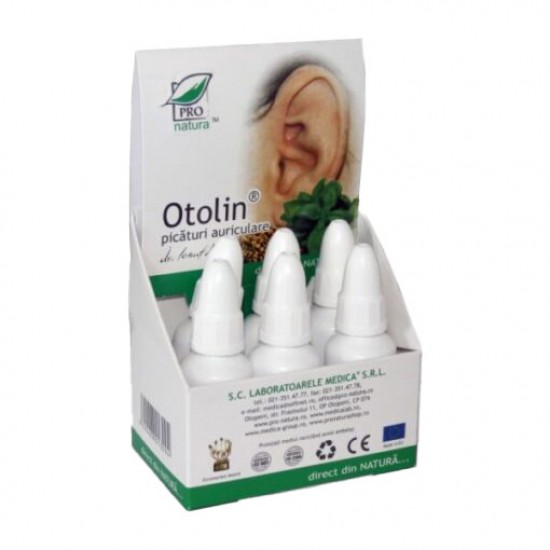 Picaturi auriculare Otolin, 15 ml - Pro Natura