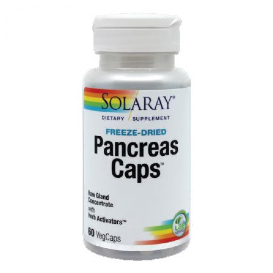 Pancreas Caps Solaray, 60 capsule - Secom