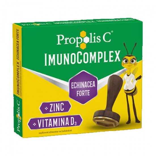 Propolis C Echinacea Forte Imunocomplex, 20 comprimate - Fiterman