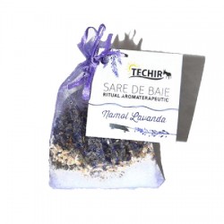 Sare de baie cu namol si lavanda, 63 g - Techir